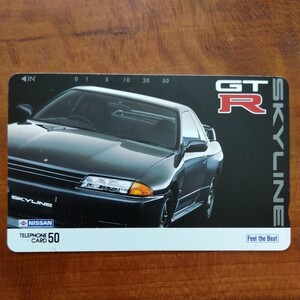 未使用テレカ R32 GT-R