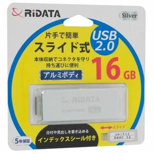 【ゆうパケット対応】RiDATA USBメモリー RI-OD17U016SV 16GB [管理:1000025511]