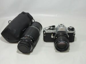 アサヒペンタックス PENTAX ME フィルムカメラ レンズ2個 SMC PENTAX-M F1.4 50ｍｍ / ZOOM F4.5 80mm-200mm