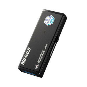 BUFFALO バッファロー USBメモリー 64GB 黒色 RUF3-HSVB64G