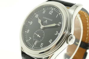 LVSP6-3-35 7T035-28 LONGINES ロンジン 腕時計 L2.731.4 レジェンドミッション WWW 自動巻き 約64g メンズ シルバー 動作品 中古