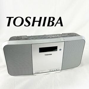 ▲ ジャンク品 TOSHIBA 東芝 SD USB CD ラジオ TY-CRX70 ブラック 通電未確認 汚れあり 2014年製 【otay-440】