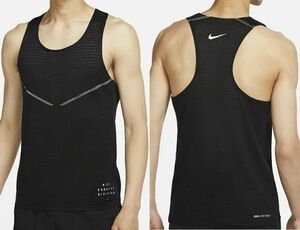 最後 XXL ナイキ DRI-FIT ADV ラン ディビジョン タンクトップ @10450円 検 ランニング シングレット エアロスイフト同等 ブラック/黒 2XL