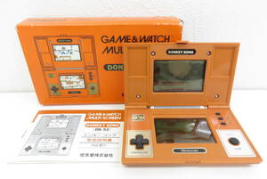 16716 上605-257　ゲーム＆ウォッチ　DK-52　ドンキーコング　GAME&WATCH　MULTI SCREEN　Nintendo 任天堂　中古品　60