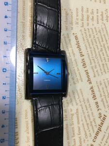 ★　　　DIAMOND 大型　メンズ　QUARTZ　腕時計 　★　　　 JAPAN MOVT　裏蓋保護シール付き　M1