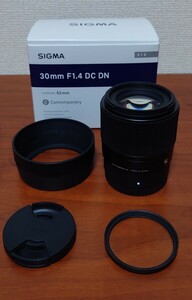 SIGMA 30mm F1.4 DC DN Contemporary Sony E-mount