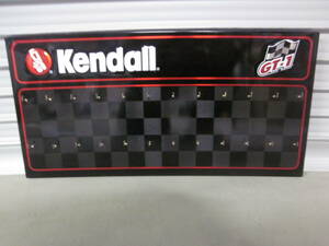 Kendall　ケンドール　キーフック　キーキャビネット　看板　オイル