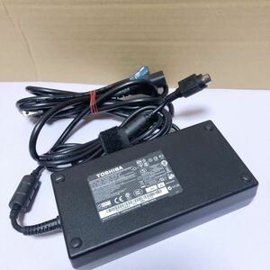 中古純正 東芝 TOSHIBA X200 X300 X500 用ACアダプター 19V 9.5A PA3546E-1AC3 四穴充電器 動作品 SHA1069