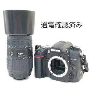 1円〜【通電充電確認】Nikon D7000 / SIGMA DL MACRO SUPER 70-300mm 1:4-5.6 D