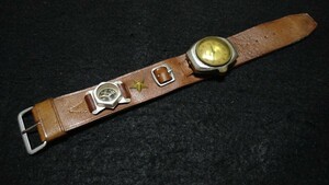 大日本帝国陸軍 腕時計 完動品 (当時物 年代不明)