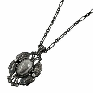 ジョージジェンセン Georg Jensen デザイン ネックレス ヘリテージ 2000 ペンダント ネックレス シルバー925 シルバー レディース 【中古】