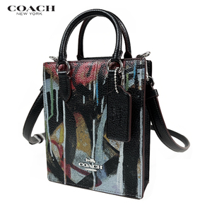 COACH X MINT + SERF コーチ コラボ レディース バッグ ミニ トート バッグ ミニバッグ ノース サウス ミニ トート CM213 新品 新作