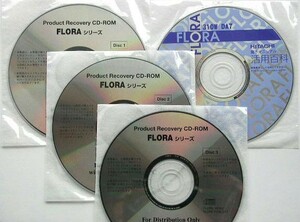 ◆ 日立 Flora 310W DA7 Win XP-Pro リカバリＣＤセット ◆