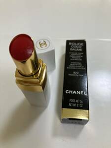 2024年4月購入 CHANEL シャネル ルージュココ ボーム 922 パッションピンク