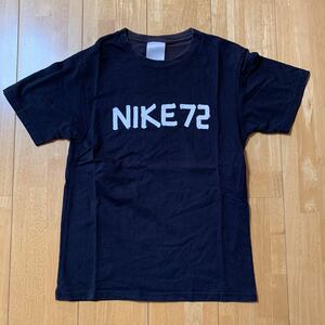 NIKE ナイキ Tシャツ ブラック サイズ M 150 子供 レディース 綿100% 中古品 5.6回使用 色あせ有り 送料無料