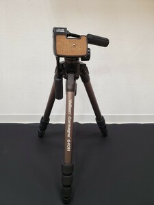 美品【Velbon PH-460 Velbon Carmagne 640N セット】ベルボン カメラ器材 カルマーニュ 三脚 クイックシュー 雲台 カメラ アクセサリー