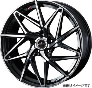 【個人宅発送可能】Weds ウェッズ 20×8.5J +35 5穴 PCD114.3 PBMC ホイール 1本 LEONIS IT レオニス レオニス・アイティー (40631)