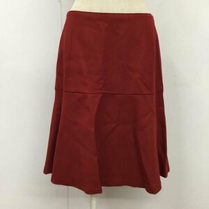 INED 表記無し イネド スカート ひざ丈スカート 27-54152502 ウール Skirt Medium Skirt えんじ / ワインレッド / 10075932