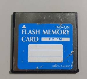 KN750 TAKACOM FLASH MEMORY CARD FC-1M