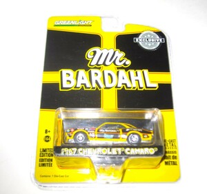 1/64 グリーンライト 1967 シボレー カマロ バーダル ブリスター未開封 BARDAHL GREENLIGHT