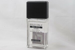 SOLO ONLY BELIEVE for MEN ソロオンリー ビリーブ オードトワレ 香水 100ml テスター