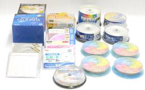 未使用　CD-R　CD-RW　音楽　データ　まとめ売り　約216枚　SONY/maxell/TDK/SAMSUNG/Spin-X/Spork/MITSUBISHI/など