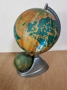 地球儀 天球儀付 机上　卓上 　世界地図　星座　昭和　レトロ