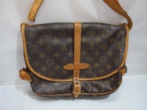 ルイ・ヴィトン LOUIS VUITTON ソミュール30 ショルダーバッグ M42256 モノグラム モノグラム