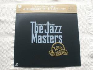 LD　ジャズ・マスターズに捧ぐ　VERVE　50周年記念　カーネギーホール・コンサートライヴ Jazz Masters Carnegie Hall 50th Anniversary