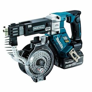 新品 makita マキタ FR451DRGX 18V充電式オートパックスクリュードライバ フルセット(6.0Ahバッテリ×2、充電器DC18RF、ケース付)