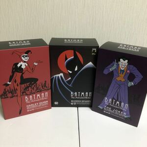 激レア ベアブリック バットマン & ジョーカー & ハーレイクイン 100% & 400% 3種セット(BE@RBRICK BATMAN animated joker harley quinn)