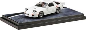 HJ 1/64 頭文字D マツダ RX-7 (FC3S) RedSuns/高橋 涼介 (ディオラマセット) 