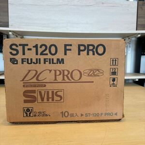 Zb☆24 未開封 FUJIFILM DCPRO ST-120 F Pro富士写真フィルム ビデオカセットテープ 