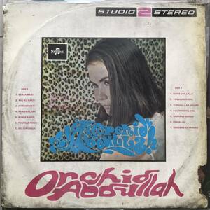 LP マレーシア「 Orchid Abdullah 」Malaysia Tropical City Funk Fuzz Garage Jazzy Beat Melayu Pop 70