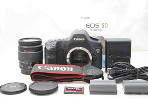 ★【限定！美品 フルサイズスターティングセット SanDisk1GB】 Canon EOS 5D ★ EF28-80mm F3.5-5.6 V USM