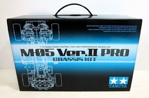 ■【未使用】TAMIYA 1/10 電動RC FFレーシングカー M-05 Ver.II PRO シャーシキット タミヤ ラジコン 58593