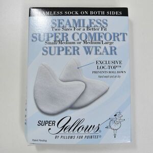 未使用新古品 ☆ Pillows　ジェルトウパッド　SEAMLESS SUPER COMFORT SUPER WEAR
