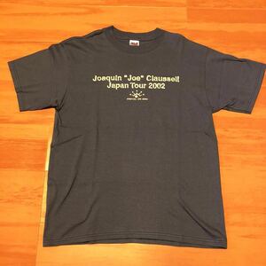 激レア JOE CLAUSSELL JAPAN TOUR 2002 Tシャツ SPIRITUAL LIFE MUSIC SACRED RHYTHM BODY&SOUL DANNY KRIVIT FRANCOIS K