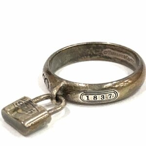 ティファニー 925 1837 ロック リング 指輪 11号 重量3.6g ブランド小物 アクセサリー ファッション小物 Tiffany&Co.