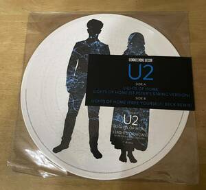 未開封　輸入盤　Picture Vinyl U2「Lights Of Home」RSD