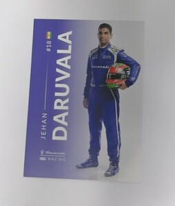 FormulaE ユアン・ダルバラ　ドライバーズカード 2枚セット