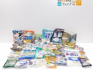 マルキュー 二代目チョウチンダンゴ 天々 マルキュー 万能ダンゴエサ 等 へら 鮒 エサ 計30点以上 ジャンク品