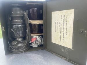  RHEWUM軍用BOX　ビンテージランタン　vintage