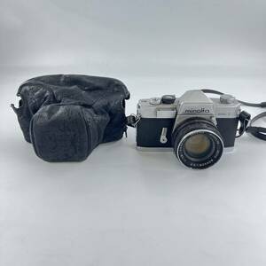 K4c Minolta ミノルタ SR-1 フィルムカメラ カメラ レンズ ROKKOR-PF 1:1.8 f=55mm ケース付 シャッター音OK