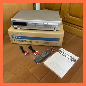 【美品】TEAC CD-RW890MKⅡ CD-RW890MK2 ②