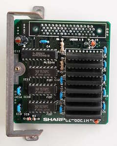 SHARP X68000 CZ-6BE1A 純正内臓1MB増設用RAM 動作確認済み
