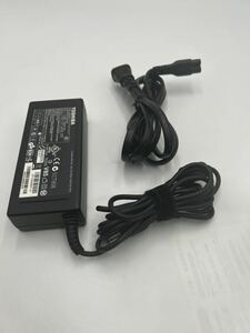 【純正】東芝 ノートパソコン用 ACアダプタ PA3716U-1ACA 19V 4.74A 90W 外径5.5mm 内径2.5mm 電源ケーブル「中古」