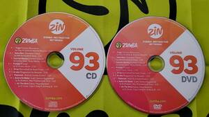 ZUMBA　ズンバ　ZIN93　CD ＆ DVD　インストラクター専用