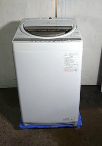 【大阪/岸和田発 格安自社便】TOSHIBA/東芝 全自動洗濯機 AW-6G9(W) 6kg 浸透パワフル洗浄 からみまセンサー 温度センサー 2021年製