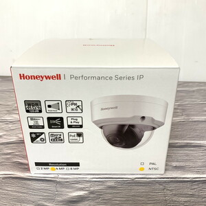 【未使用品】 Honeywell IPドームカメラ H4W4PER3V 防犯カメラ □4MP □NTSC(M0116-2)